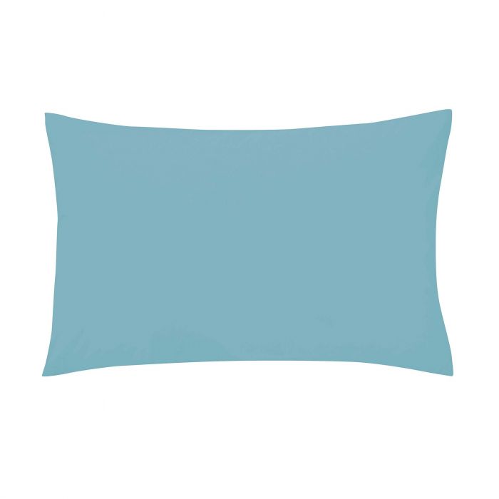 Plain Dye Housewife Pillowcase By Helena Springfield In Ocean